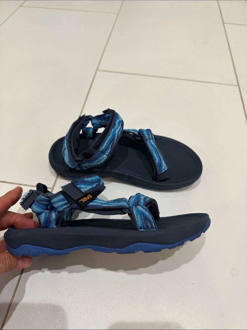 Teva® Kid's Hurricane XLT 2 Sandal  WAVES MOOD INDIGO size 1